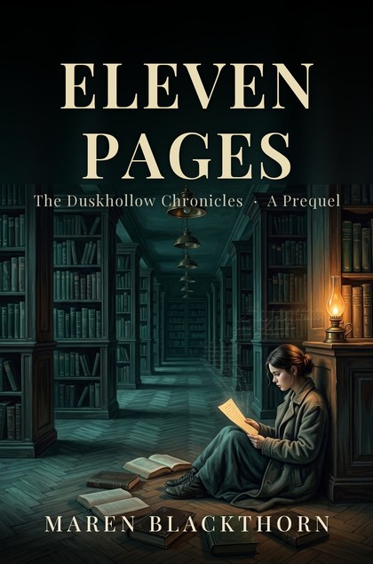 Eleven Pages — a free Duskhollow Chronicles prequel by Maren Blackthorn