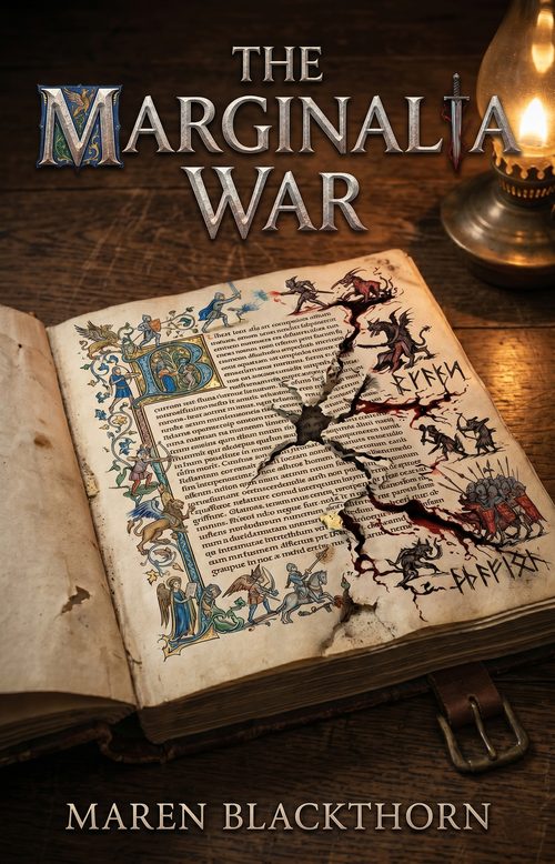 The Marginalia War cover